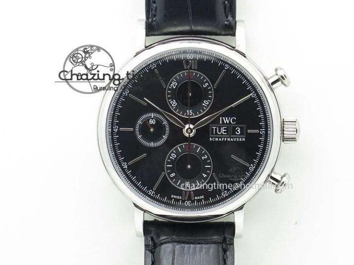 MIROTIME 0202 Supportive Big Pilot IW501008 “Boutique London” SS ZF Best Edition Blue Dial on Blue Leather Strap A 7106